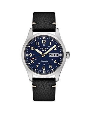 Seiko Mens 5 Sports Stainless Steel Green Dial Watch - SRPG33 Product Image