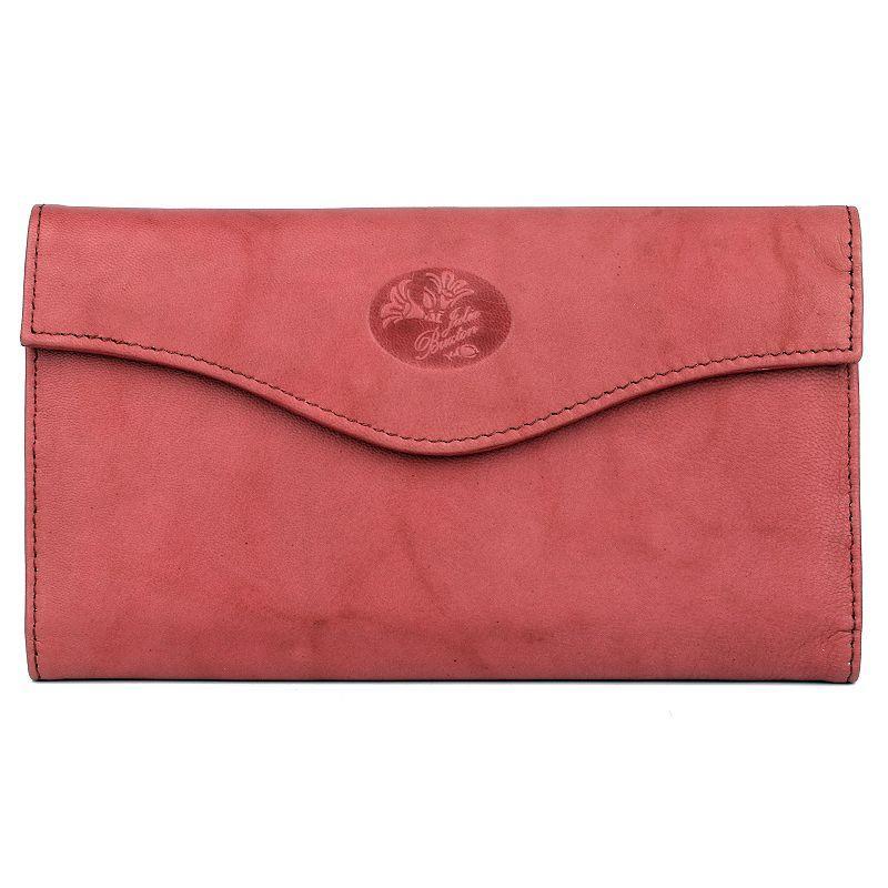 Julia Buxton Heiress RFID-Blocking Leather Organizer Clutch Product Image