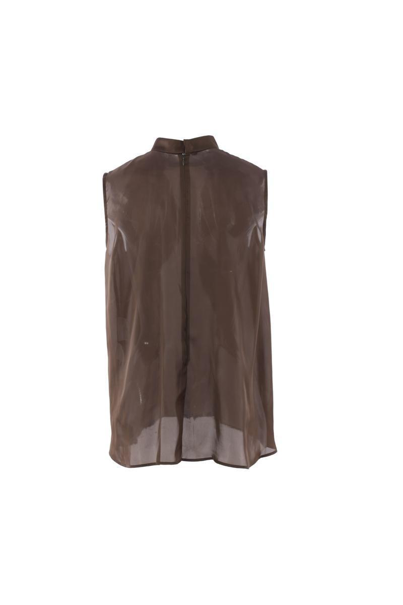 SACAI Top In Brown Product Image