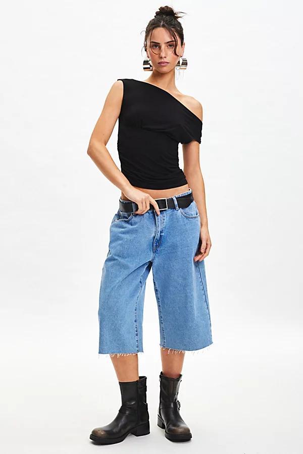 Silence + Noise Freya Banded Boatneck Top Womens at Urban Outfitters Product Image