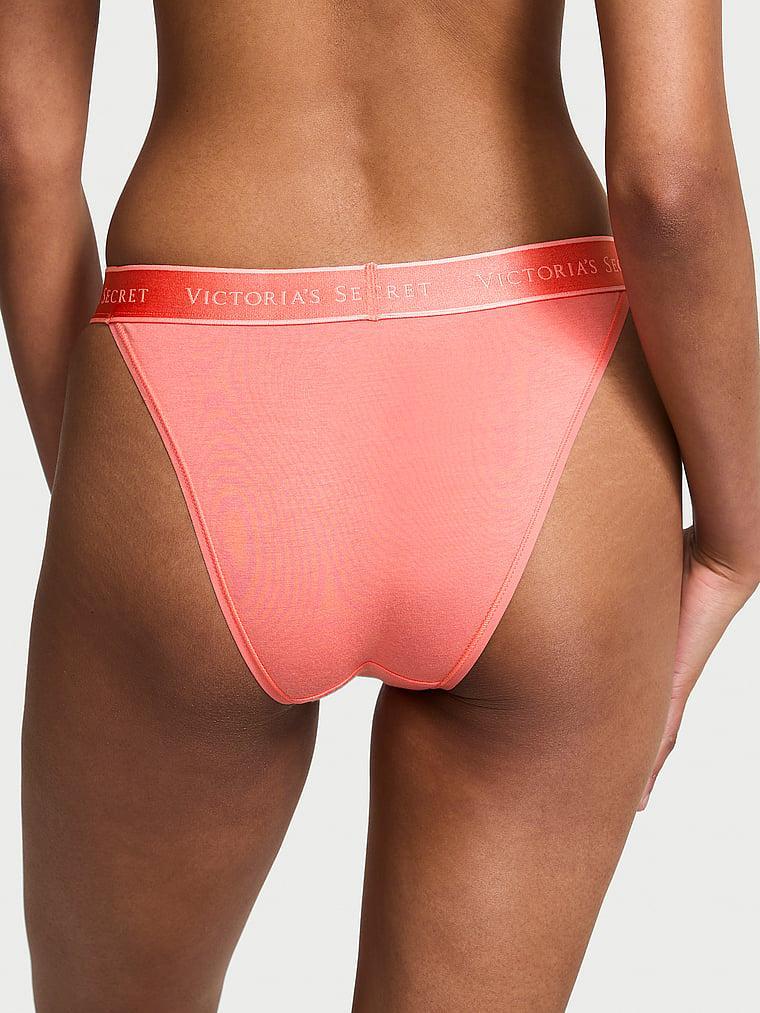 Logo Cotton Tanga Panty Product Image
