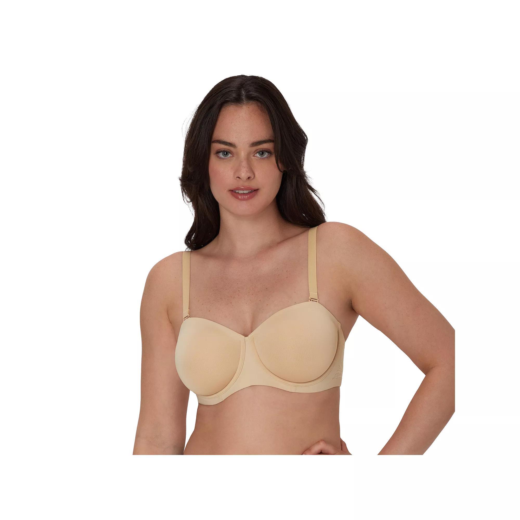 Bali®'s Coolest Smoothing Strapless Minimizer Bra DF4586, Women's, Size: 34 D, Brown Product Image