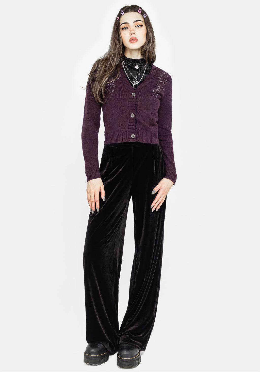 Poe Embroidered Cardigan Product Image
