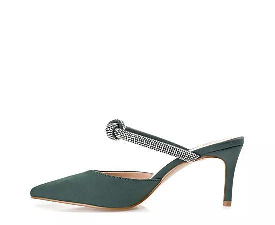 Journee Lunna Women's Heels, Size: 6, Green Product Image