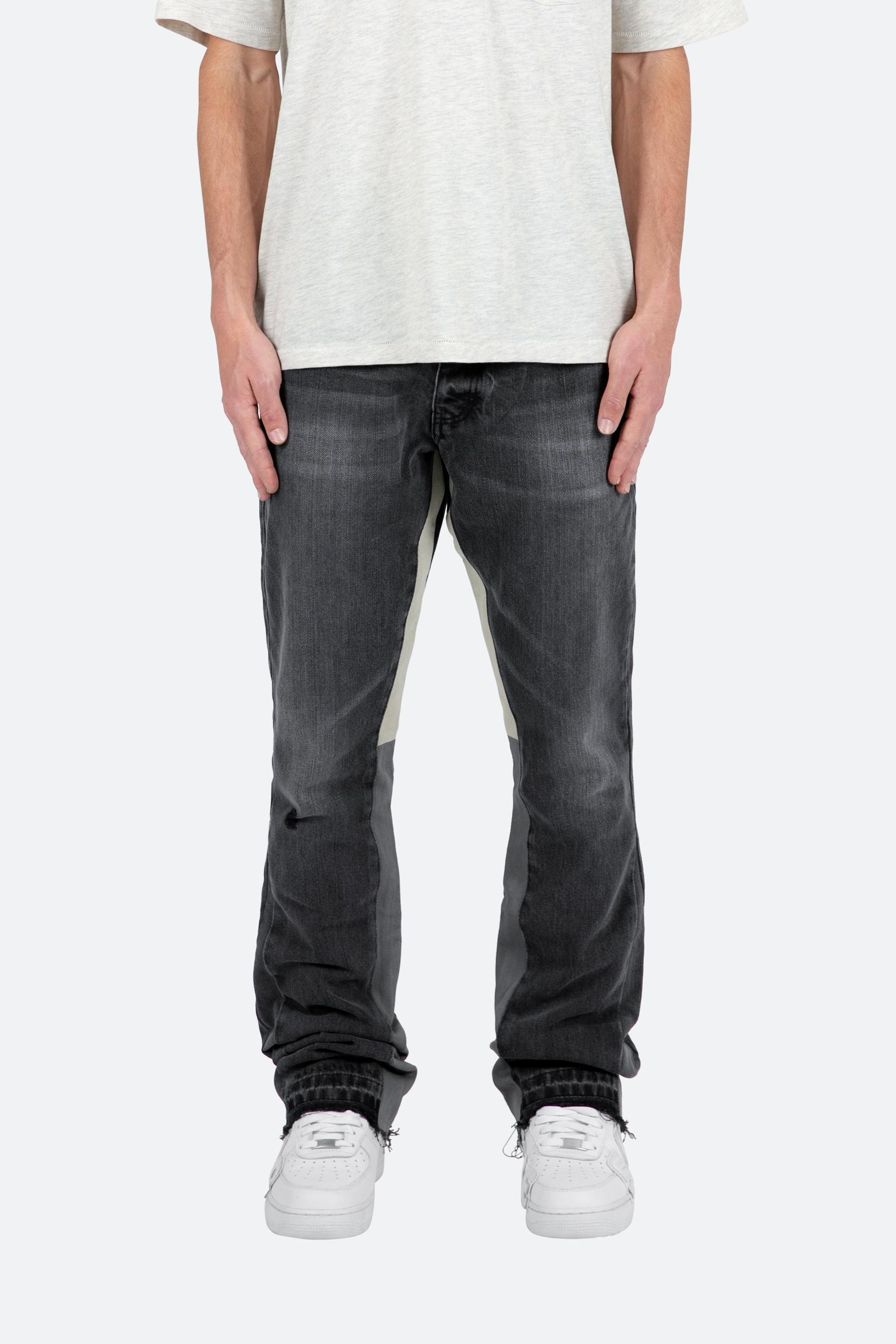 B476 Flare Denim - Black Product Image