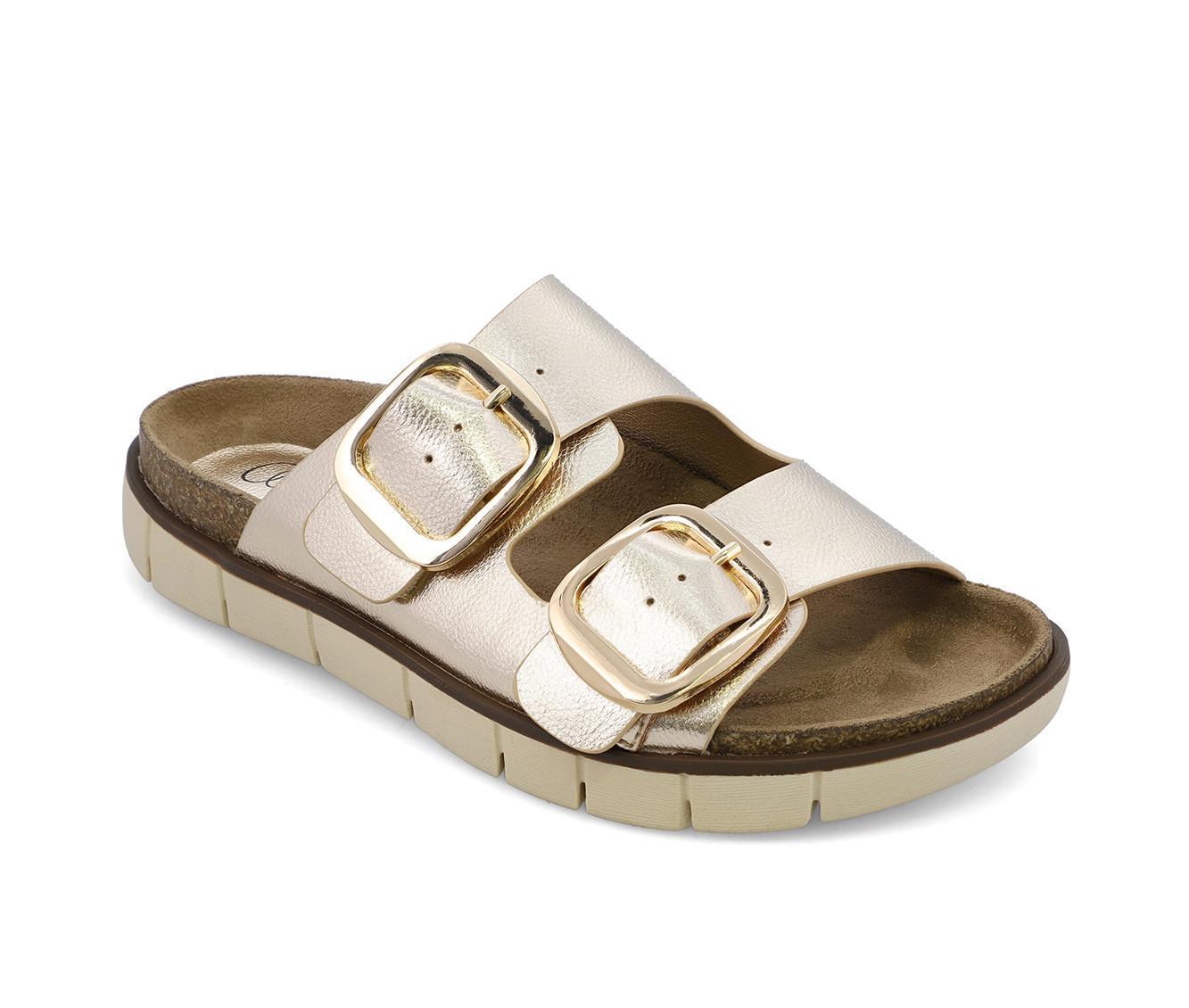 Women's Mia Amore Mylaa Platform Footbed Sandals Product Image