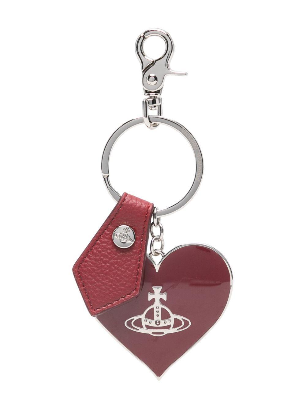 Mirror Heart Orb keyring Product Image