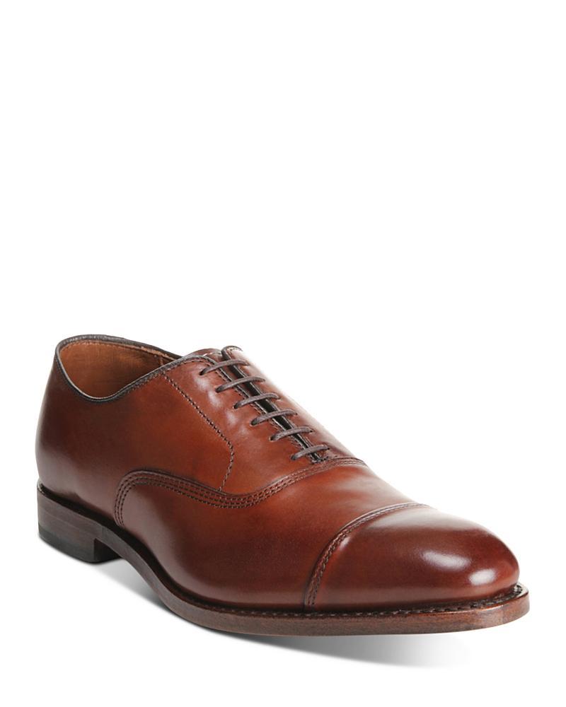 Allen-Edmonds Mens Park Avenue Cap-Toe Leather Dress Oxfords Product Image