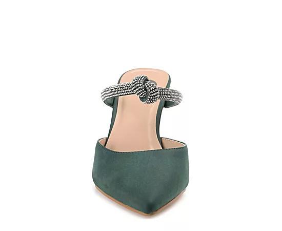Journee Lunna Women's Heels, Size: 6, Green Product Image