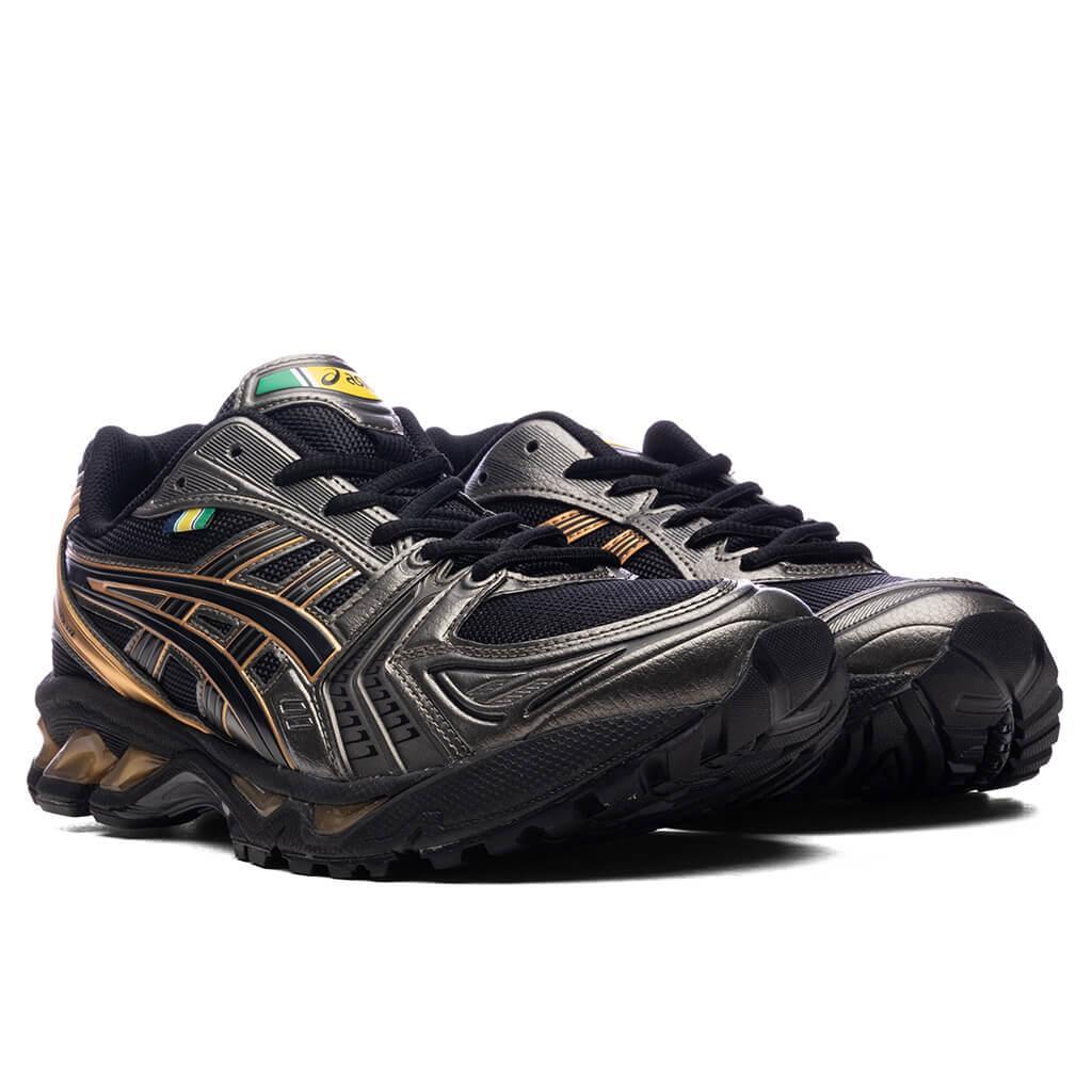 Asics x Ayrton Senna Gel-Kayano 14 - Black/Pure Gold Male Product Image