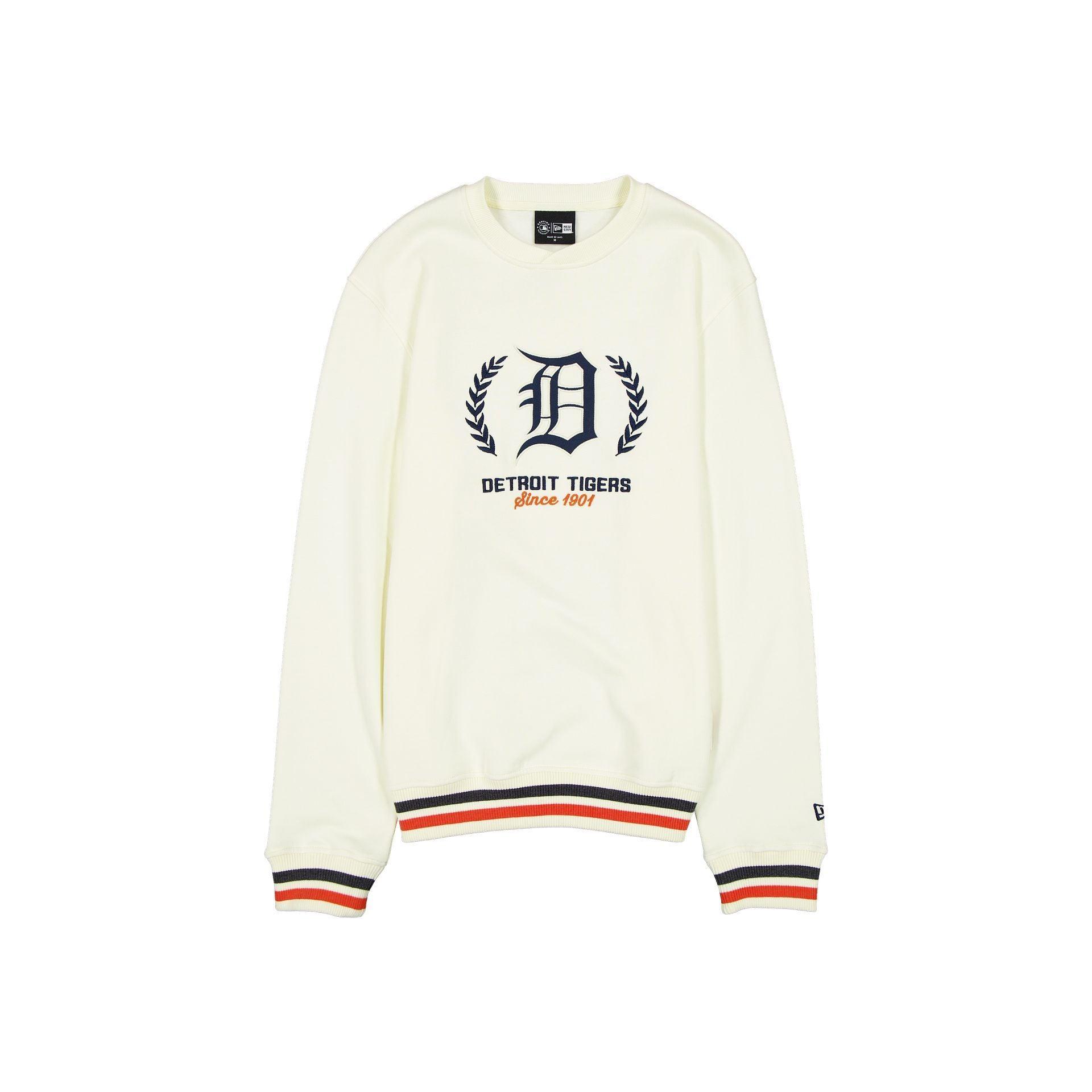 Houston Astros Throwback Chrome White Crewneck Male Product Image