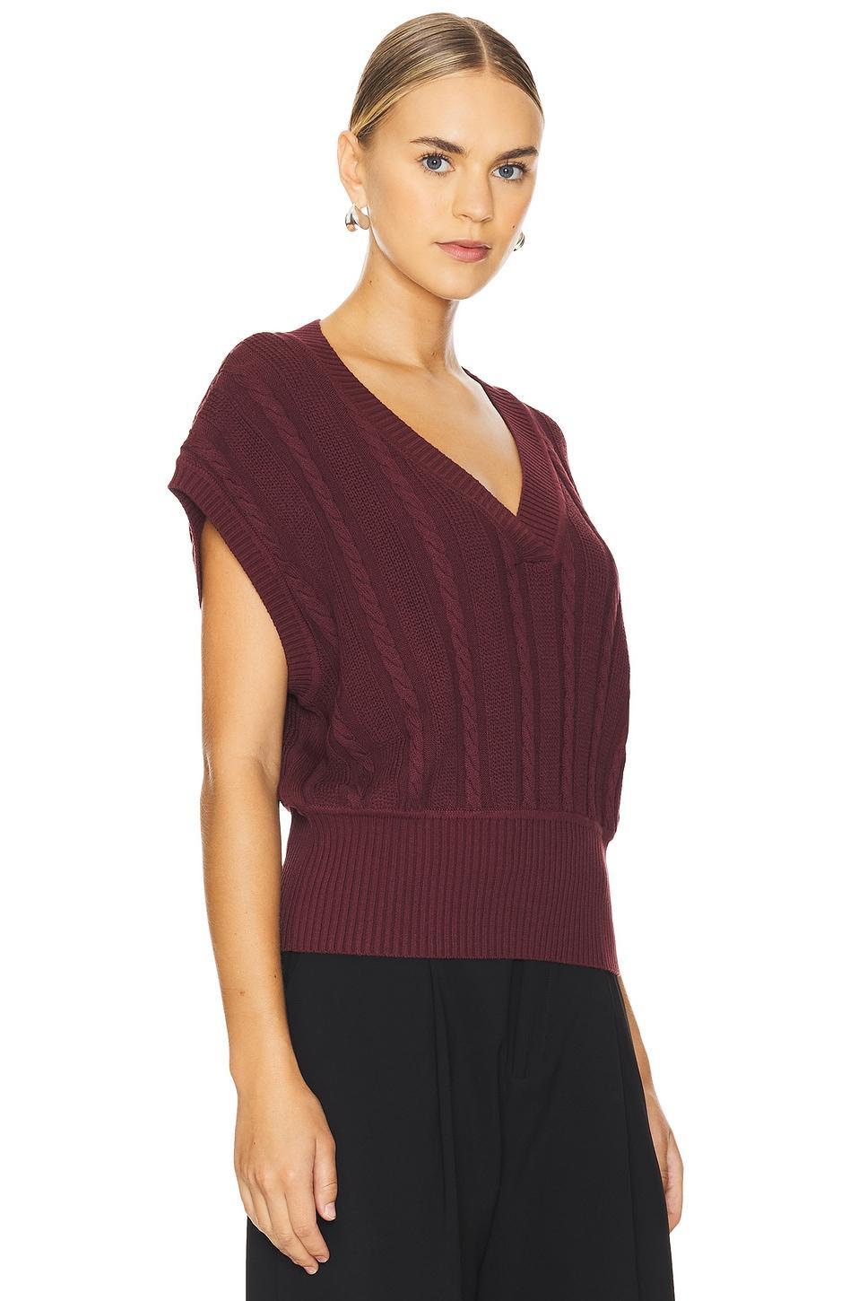 Cable Knit Vest REMAIN Product Image