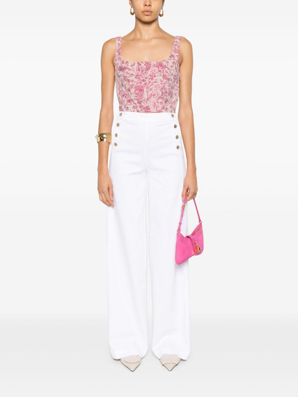 embroidered crop top Product Image