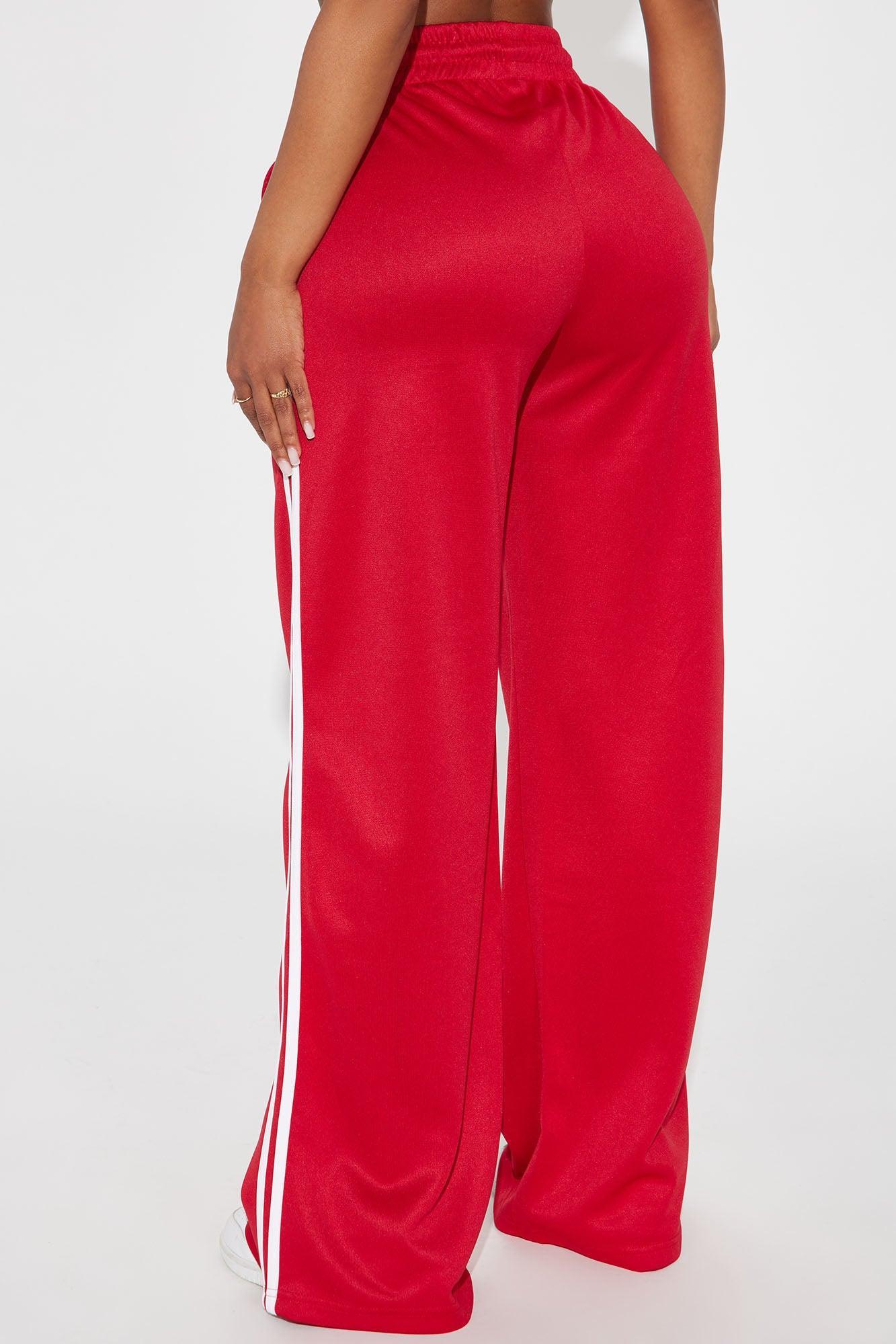 Niner Nation Wide Leg Pant - Red Female Product Image