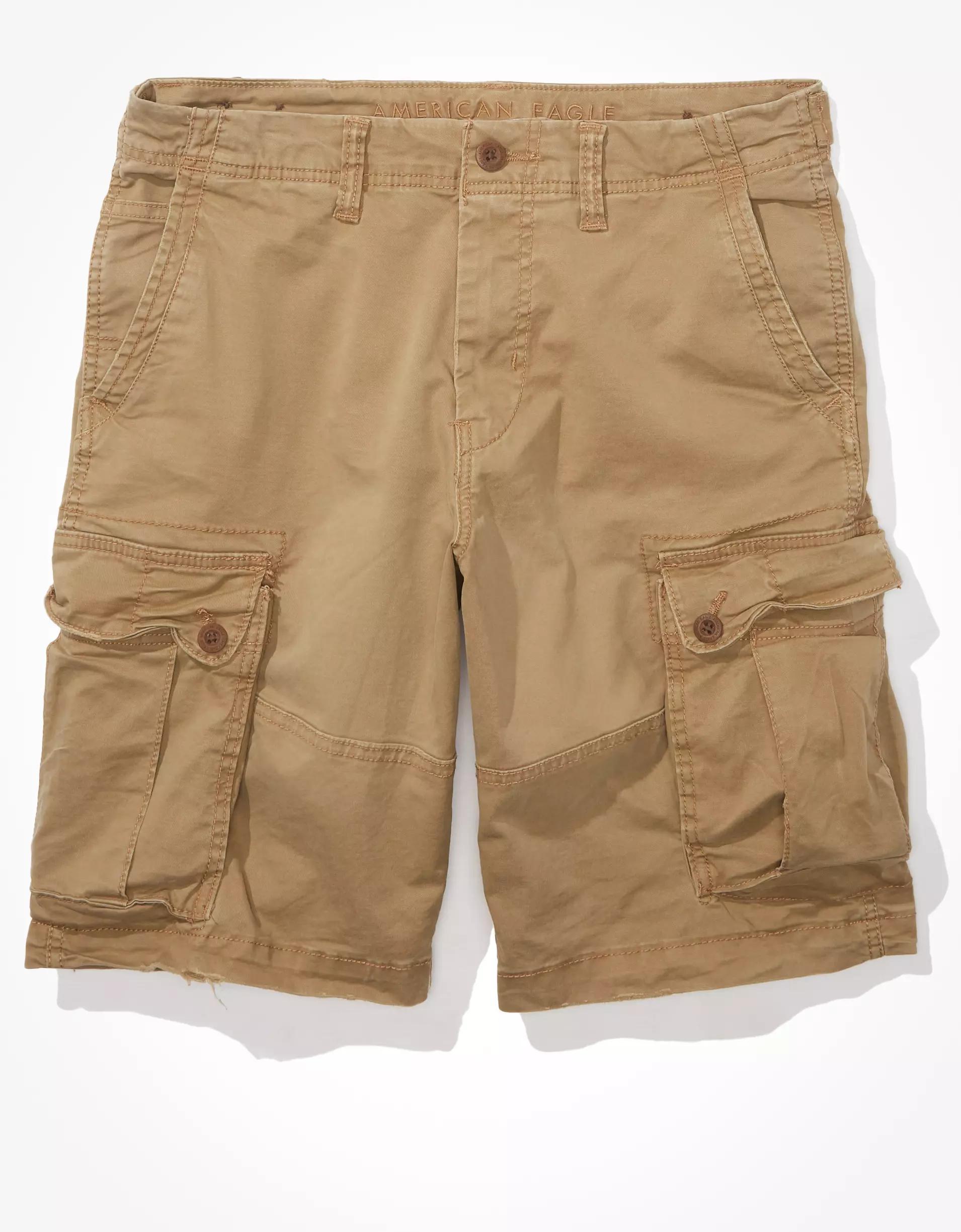 AE Flex 12" Lived-In Longer Length Cargo Short Product Image