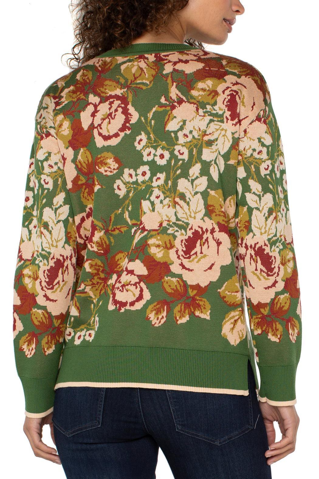 Long Sleeve Crew Neck Sweater Product Image