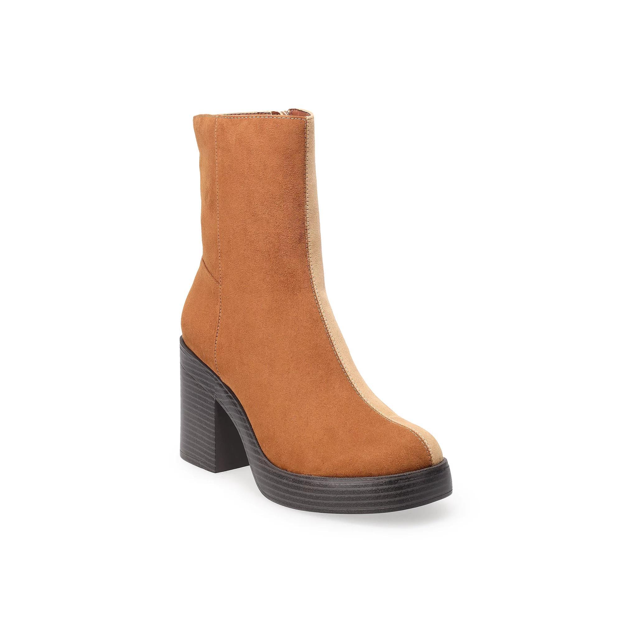 SO® Miski Women's Platform Dress Boot, Size: 6.5 Product Image