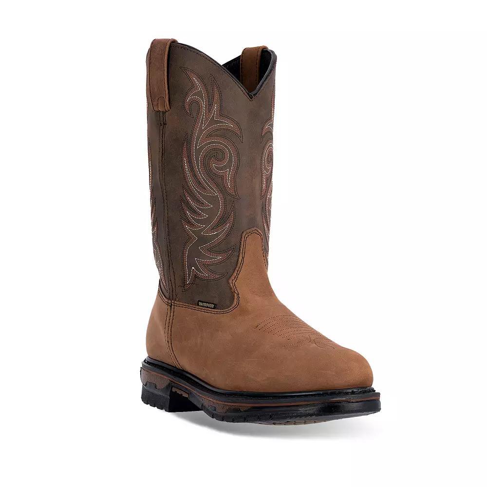 Laredo Hammer Men's Waterproof Western Work Boots, Size: 7.5 Medium Product Image