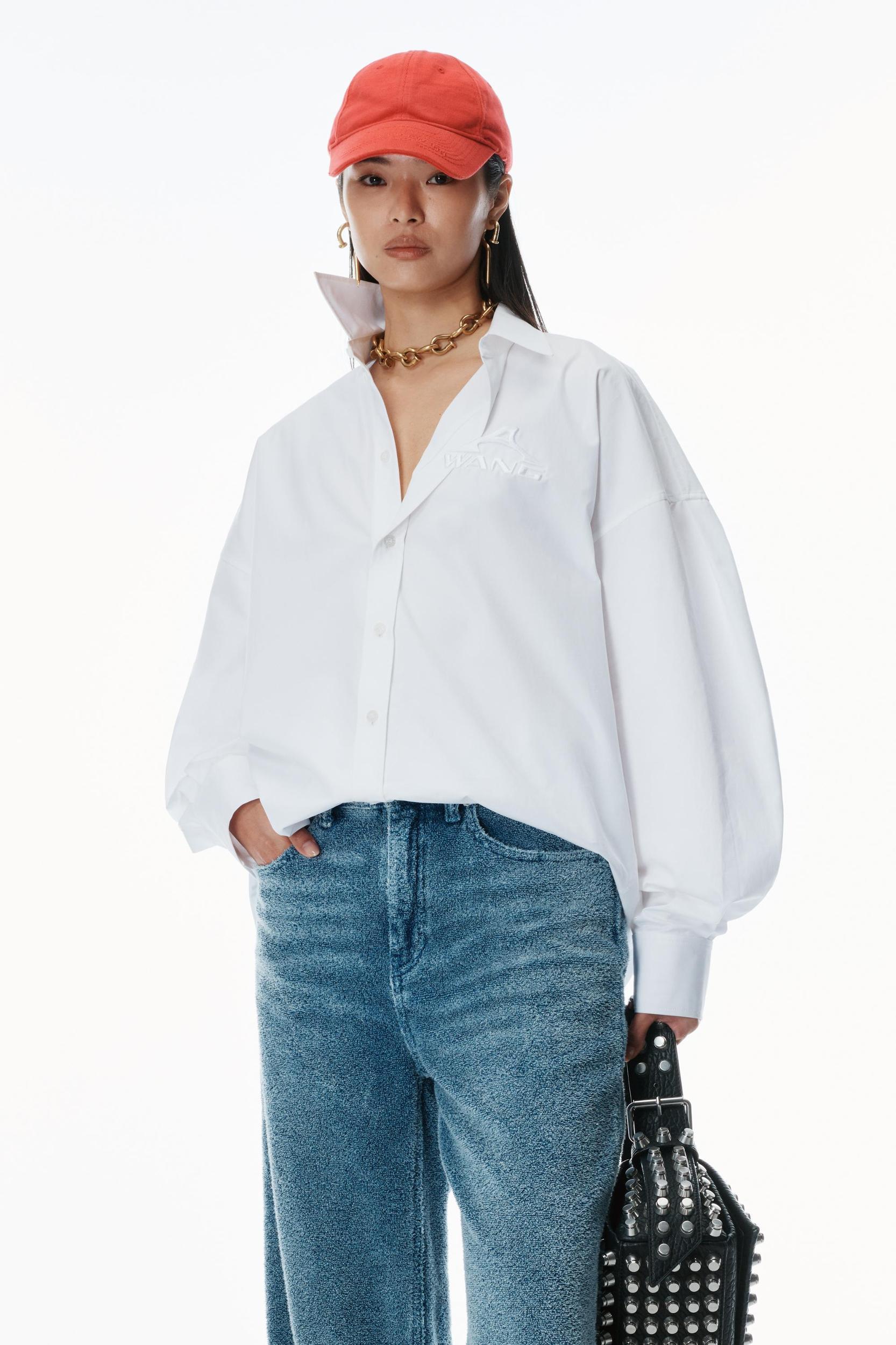 Oversized Organic Cotton Shirt Product Image