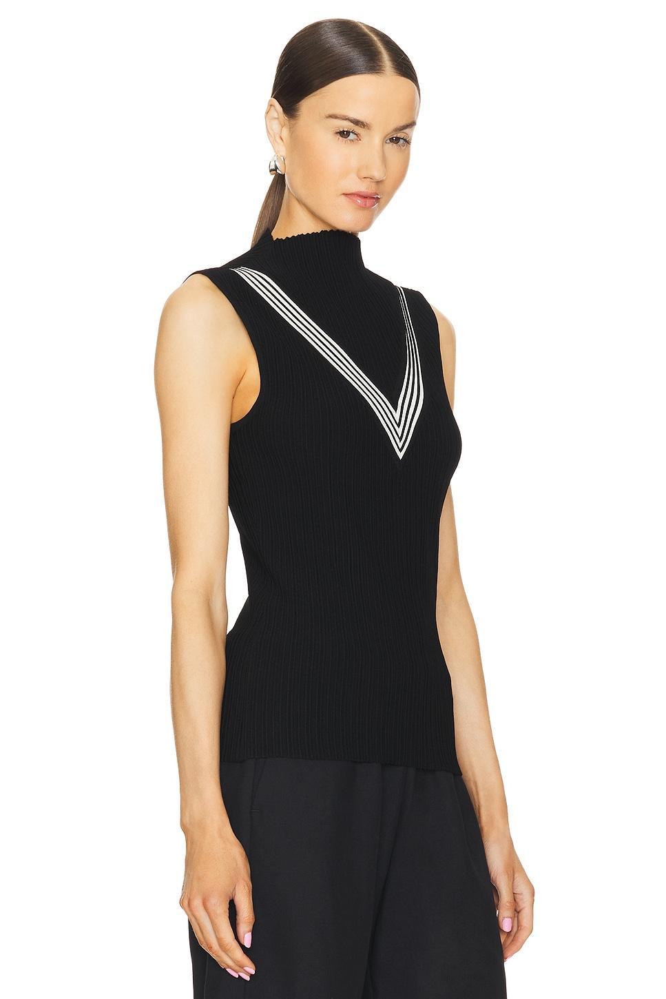 Ace Sleeveless Mockneck Malbon Golf Product Image