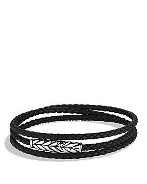 David Yurman Mens Chevron Triple Wrap Bracelet Product Image