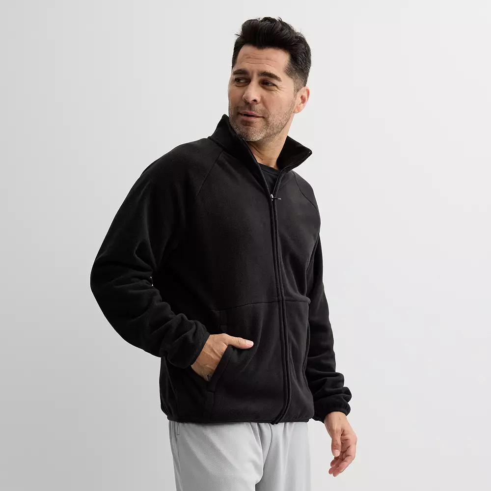 Men's Tek Gear® Micro Fleece Full-Zip Jacket, Size: XS, Elson Product Image