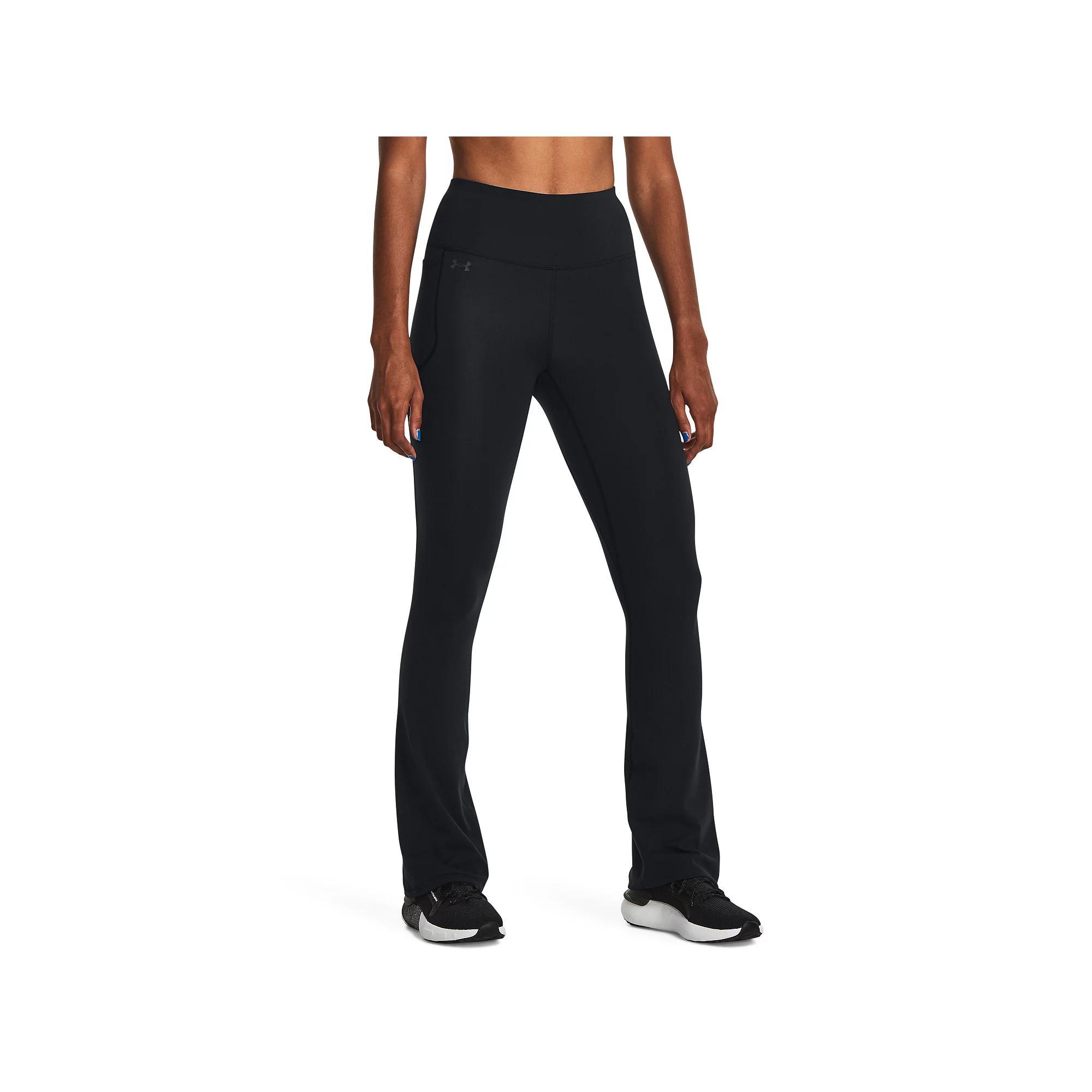 Women's Under Armour Motion Flare Pants, Size: XL, Black Product Image