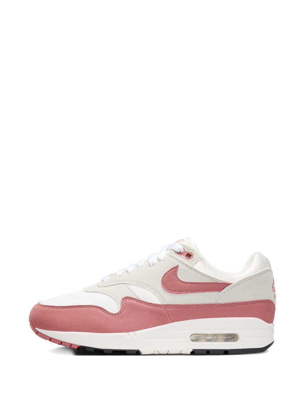 Air Max 1 &apos;87 "Sail/Armory Navy/Light Bone/Canyon Pink" sneakers Product Image