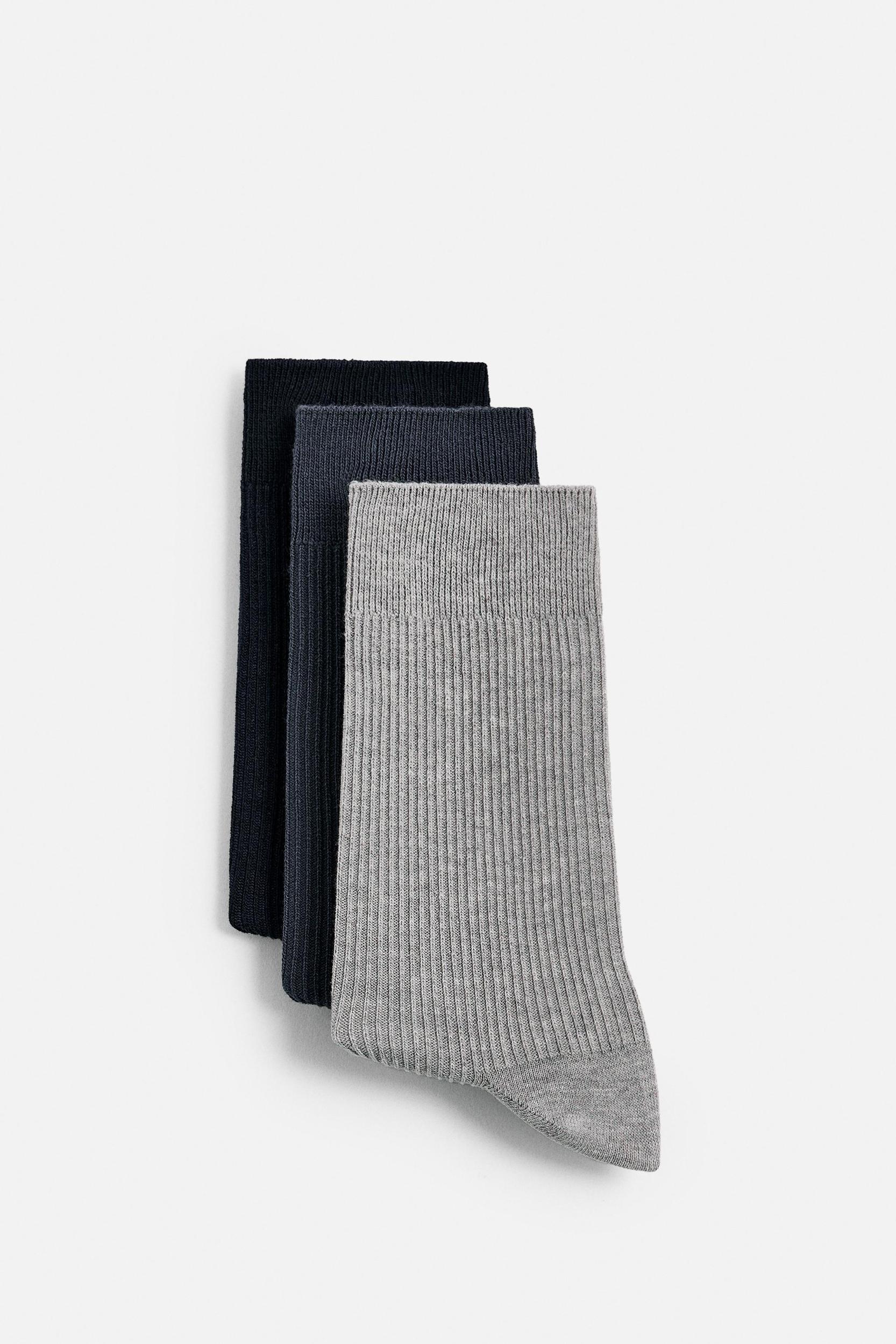 3-PACK OF RIB SOCKS Product Image