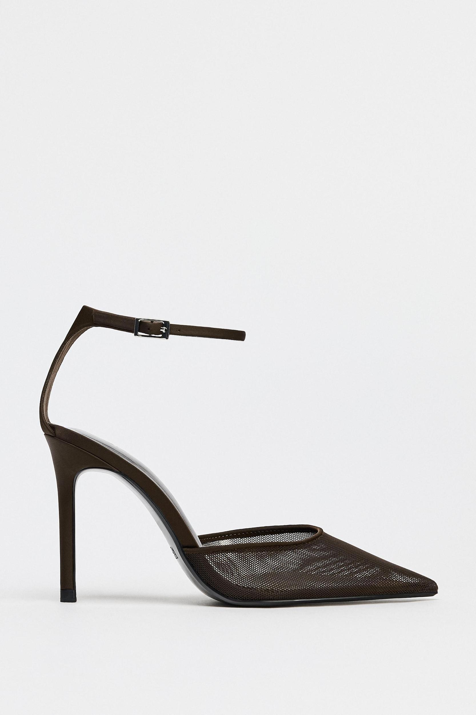 HEELED MESH SHOES Product Image