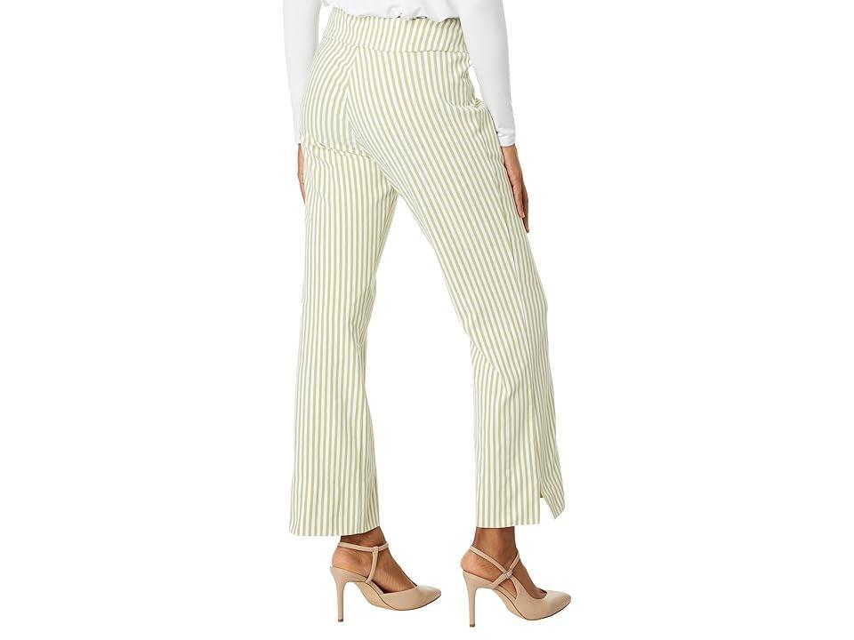 Krazy Larry Stretch Linen Wide Ankle Stripe) Women's Casual Pants Product Image
