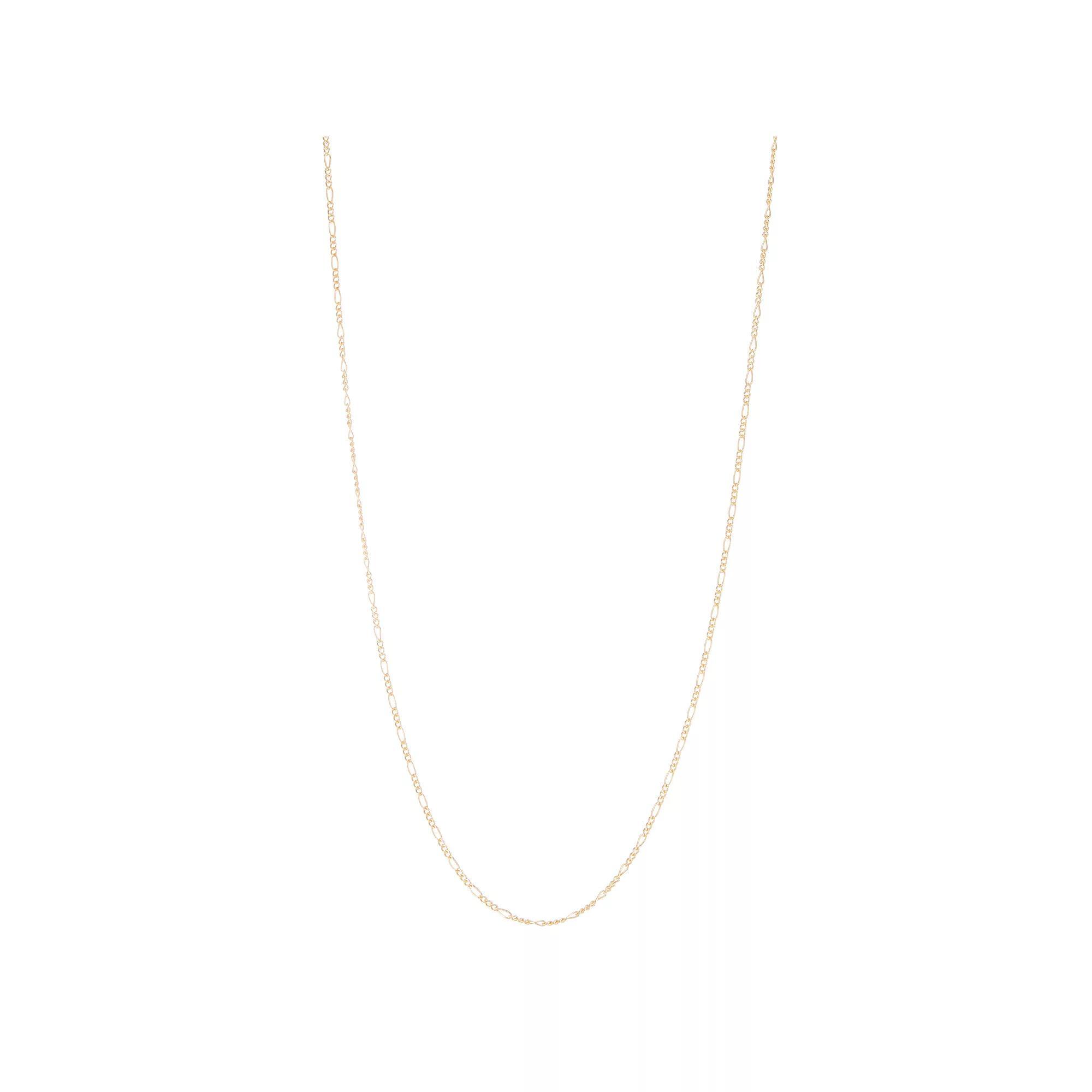 Jordan Blue 14k Gold Filled 2.1 mm Figaro Chain Necklace, Women's, Size: 20" Product Image