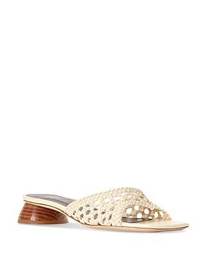 Womens Simone Crochet 35MM Leather Sandals Product Image