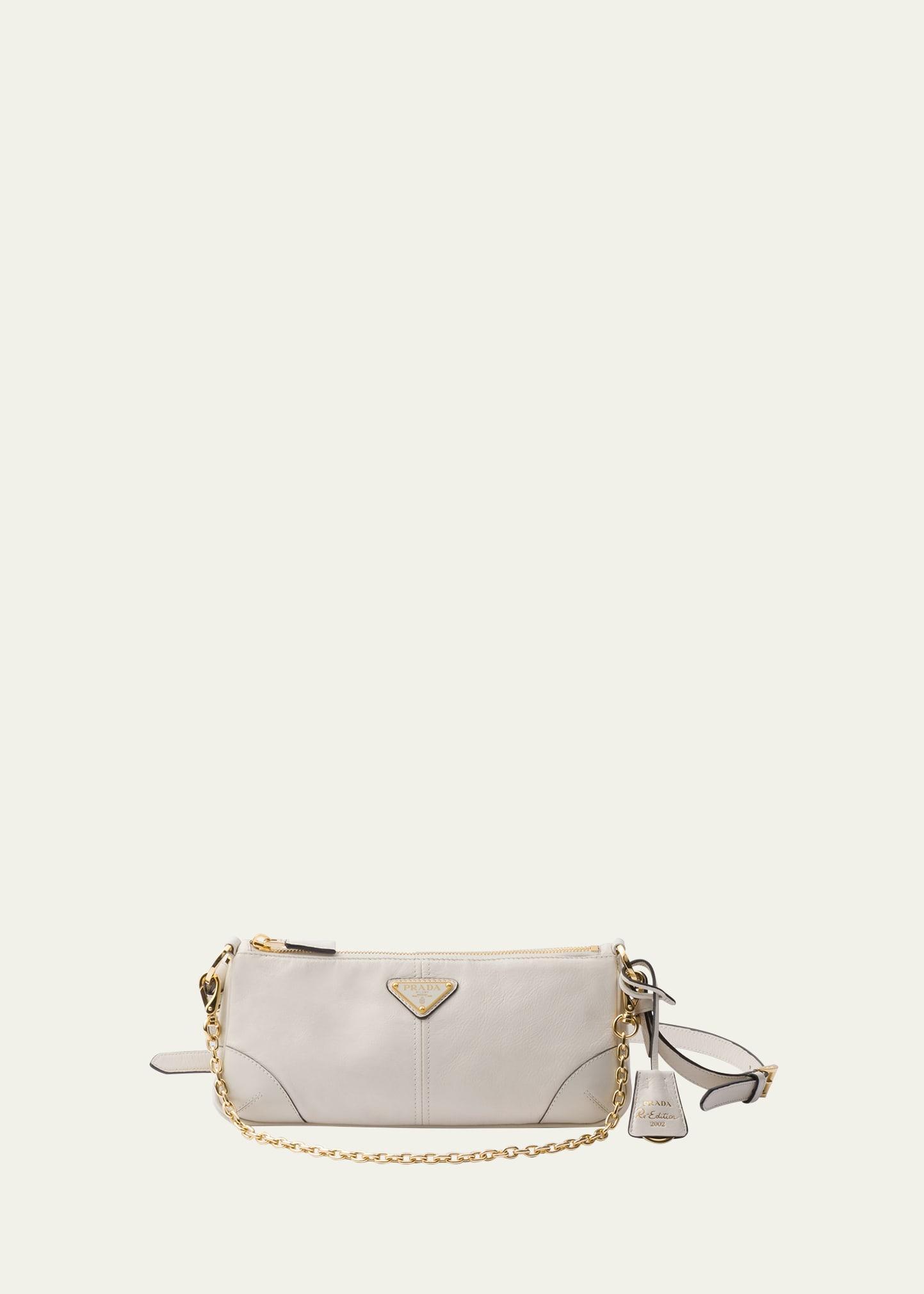 Womens Re-Edition 2002 Medium Leather Shoulder Bag Product Image