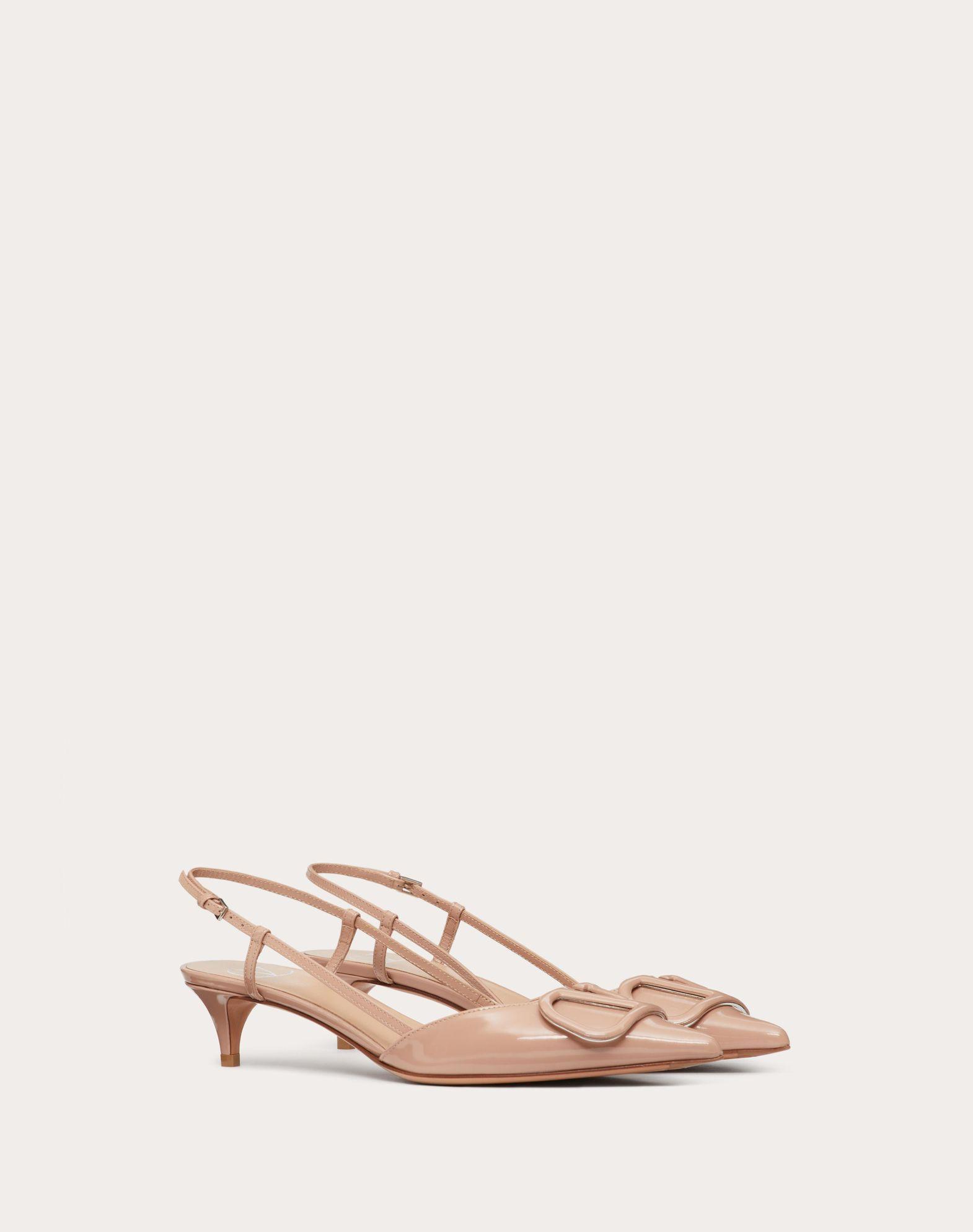 Vlogo Signature Patent Leather Slingback Pump 40Mm / 1.6 In. Product Image