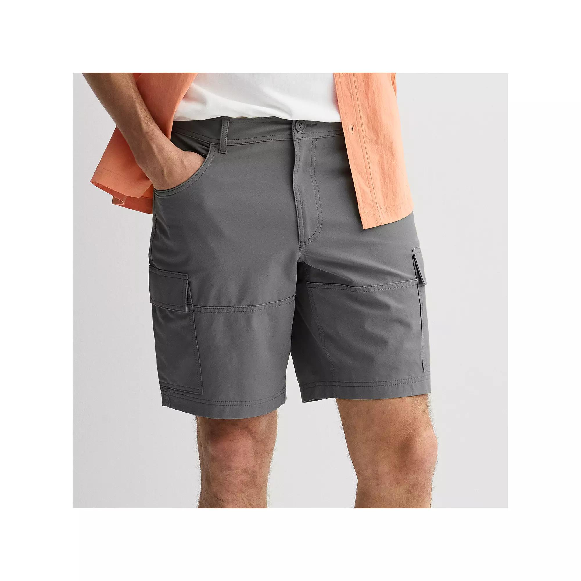 Men's Sonoma Goods For Life® 9-in. The Performance Cargo Shorts, Boy's, Size: 32 9 IN, Castlerock Product Image