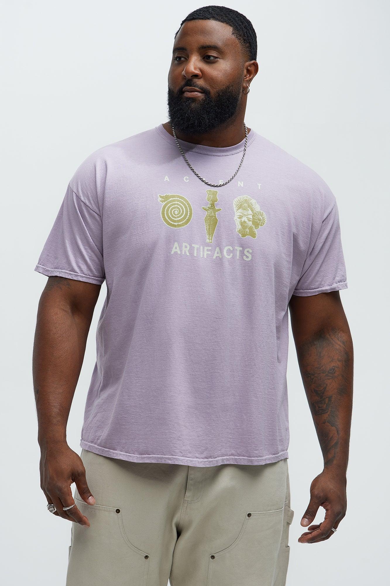Ancient Artifacts Short Sleeve Tee - Purple Product Image