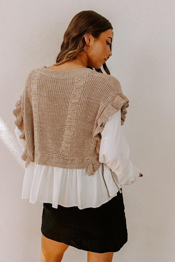 Cottage Charm Knit Top Product Image