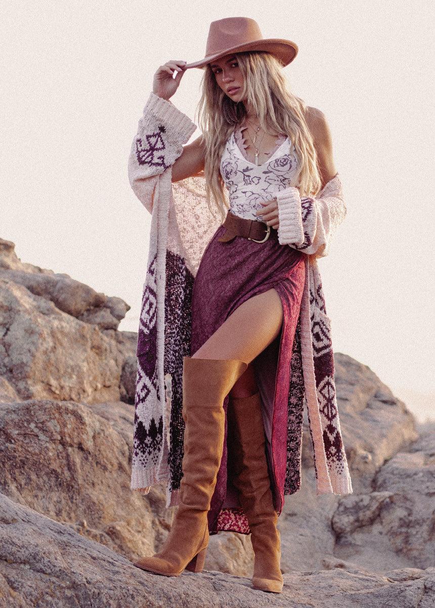 Anita Skirt in Deep Rose Female Product Image