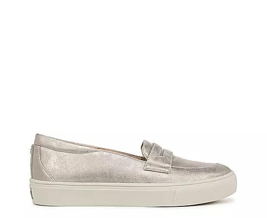 Dr. Scholl's Nova Women's Moc Loafer, Size: 9.5, Oyster Fabric Product Image