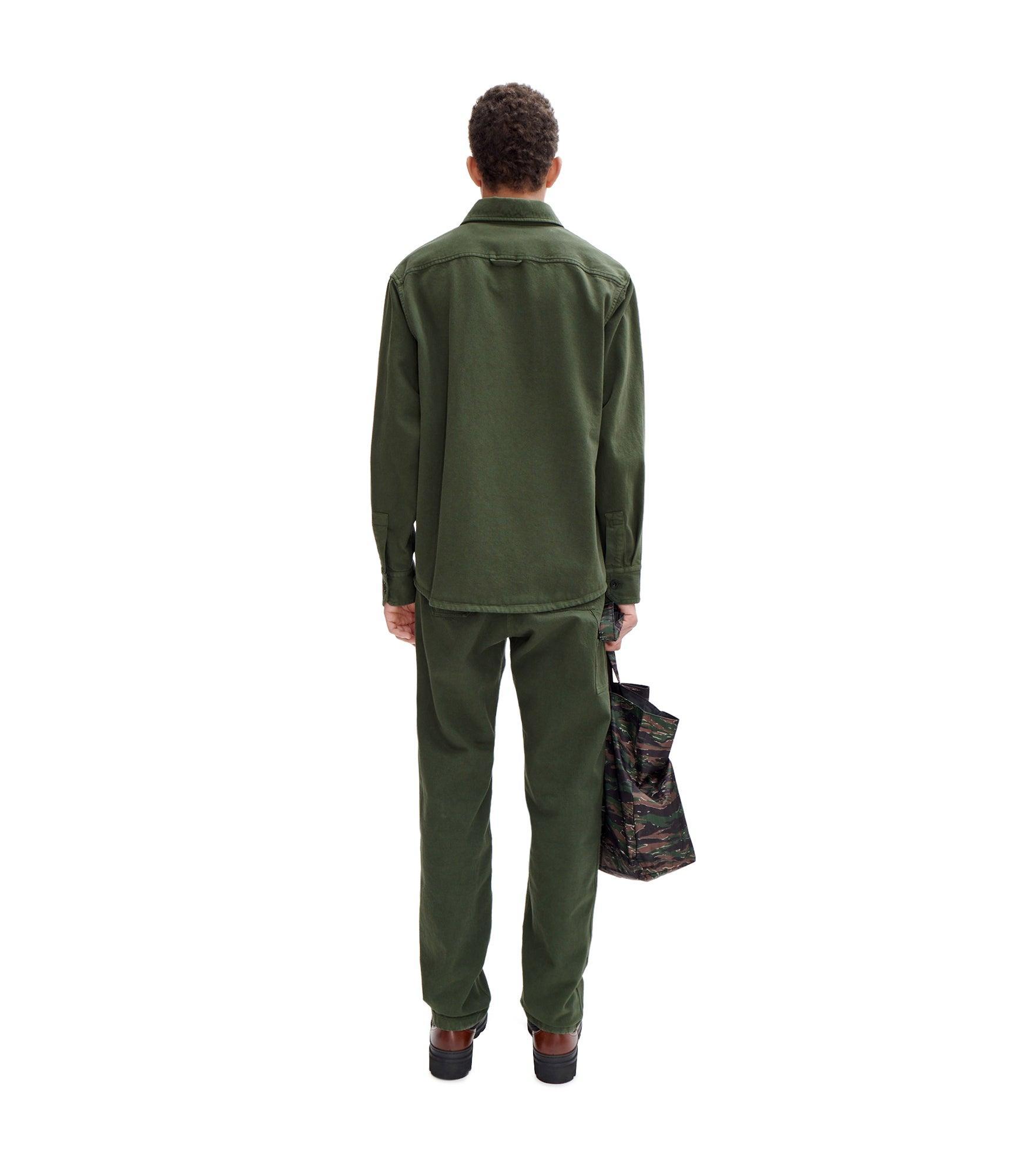 Basile Brodée Poitrine overshirt Male Product Image
