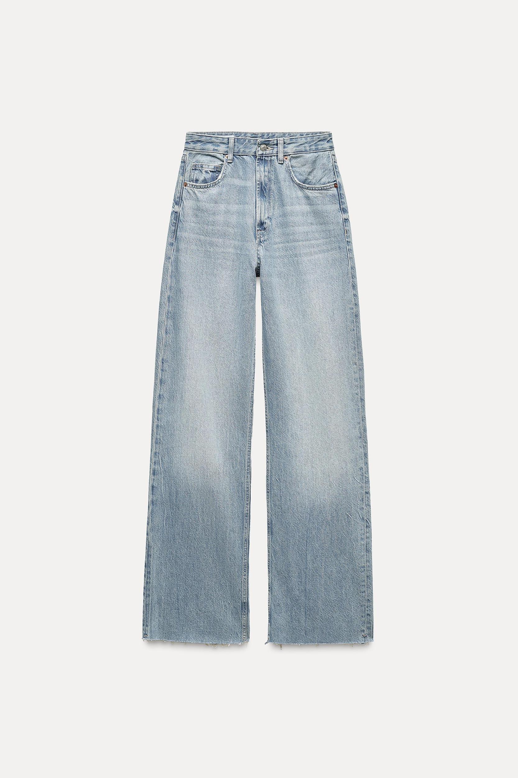 TRF HIGH RISE WIDE LEG JEANS Product Image