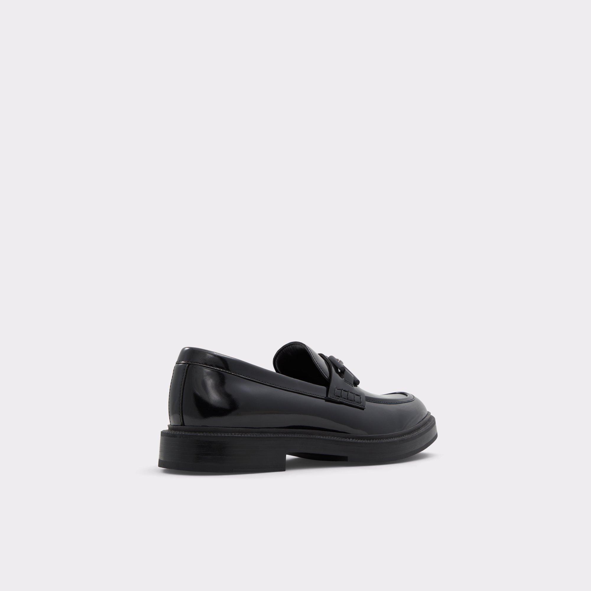 Norris Black Leather Smooth Men's Dress Shoes | ALDO US Product Image