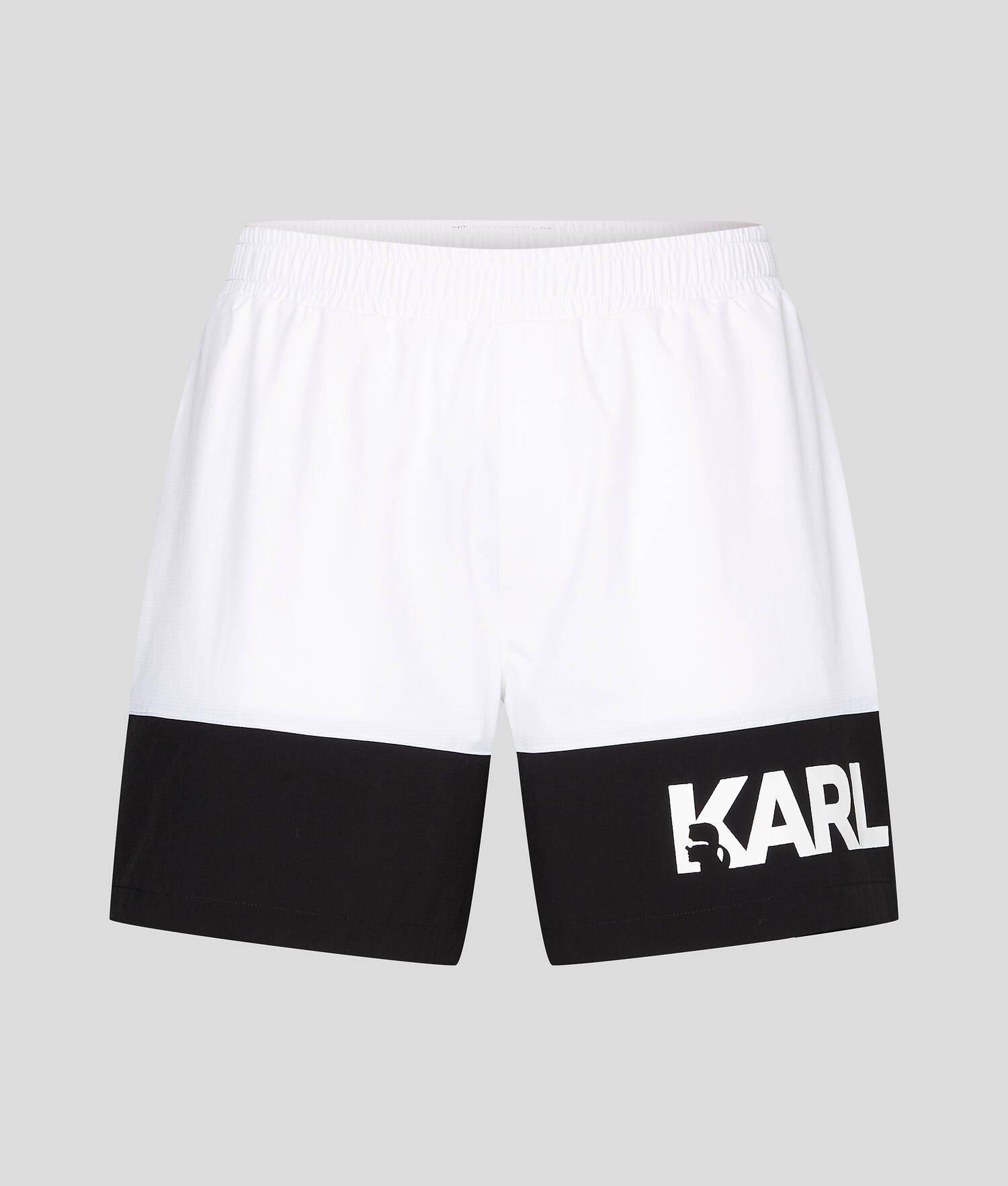 COLOR-BLOCK BOARD SHORTS Product Image