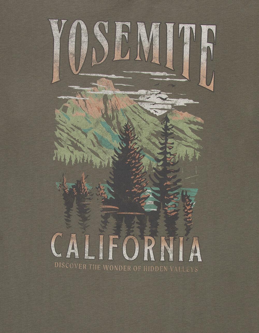 RSQ Mens Yosemite Oversized Tee - OLIVE Product Image