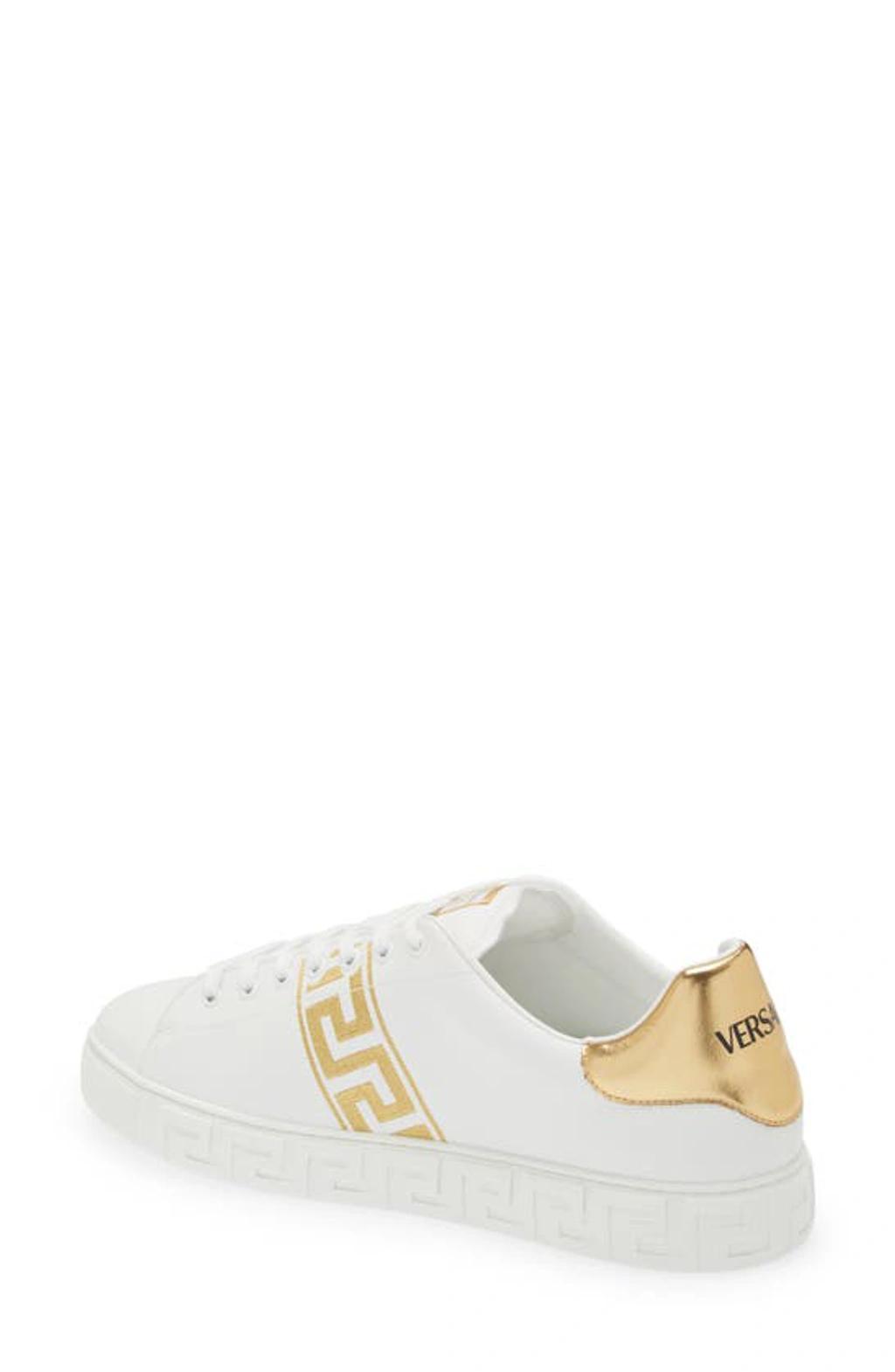 VERSACE Greca Sneakers White Product Image