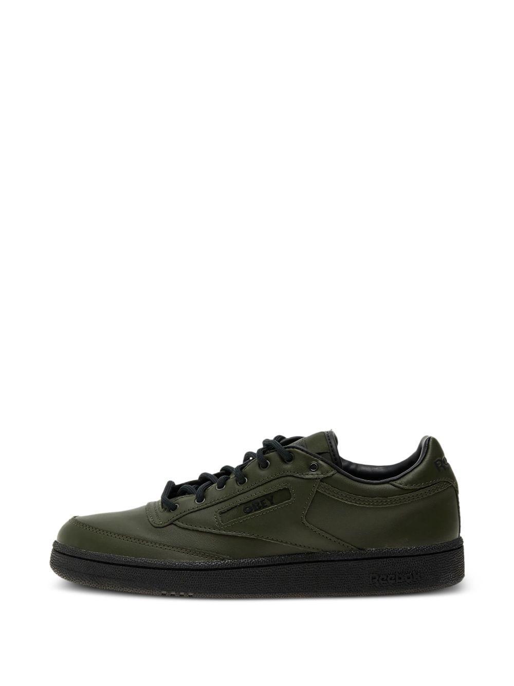 leather sneakers Product Image