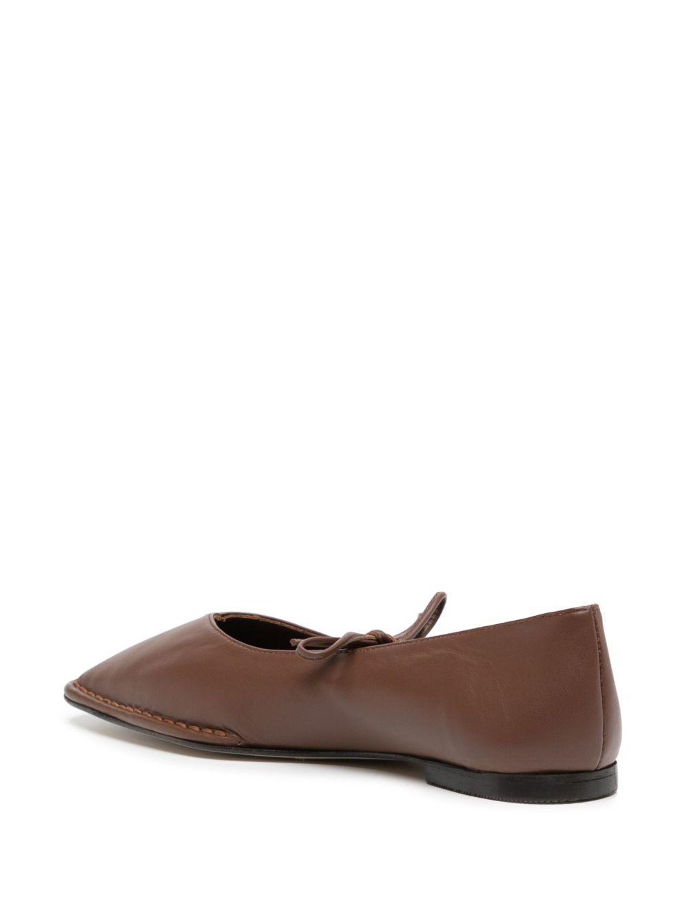 Sway leather ballerina shoes Product Image