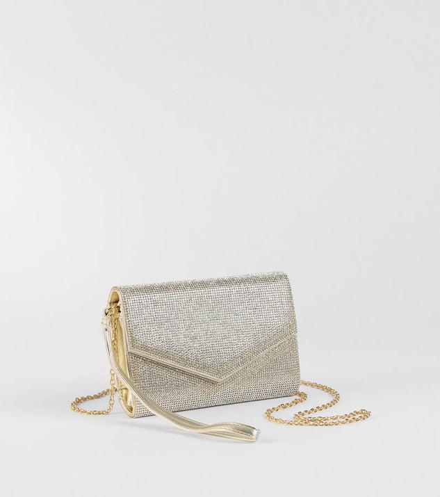 Stunning Glam Rhinestone Envelope Wristlet Product Image