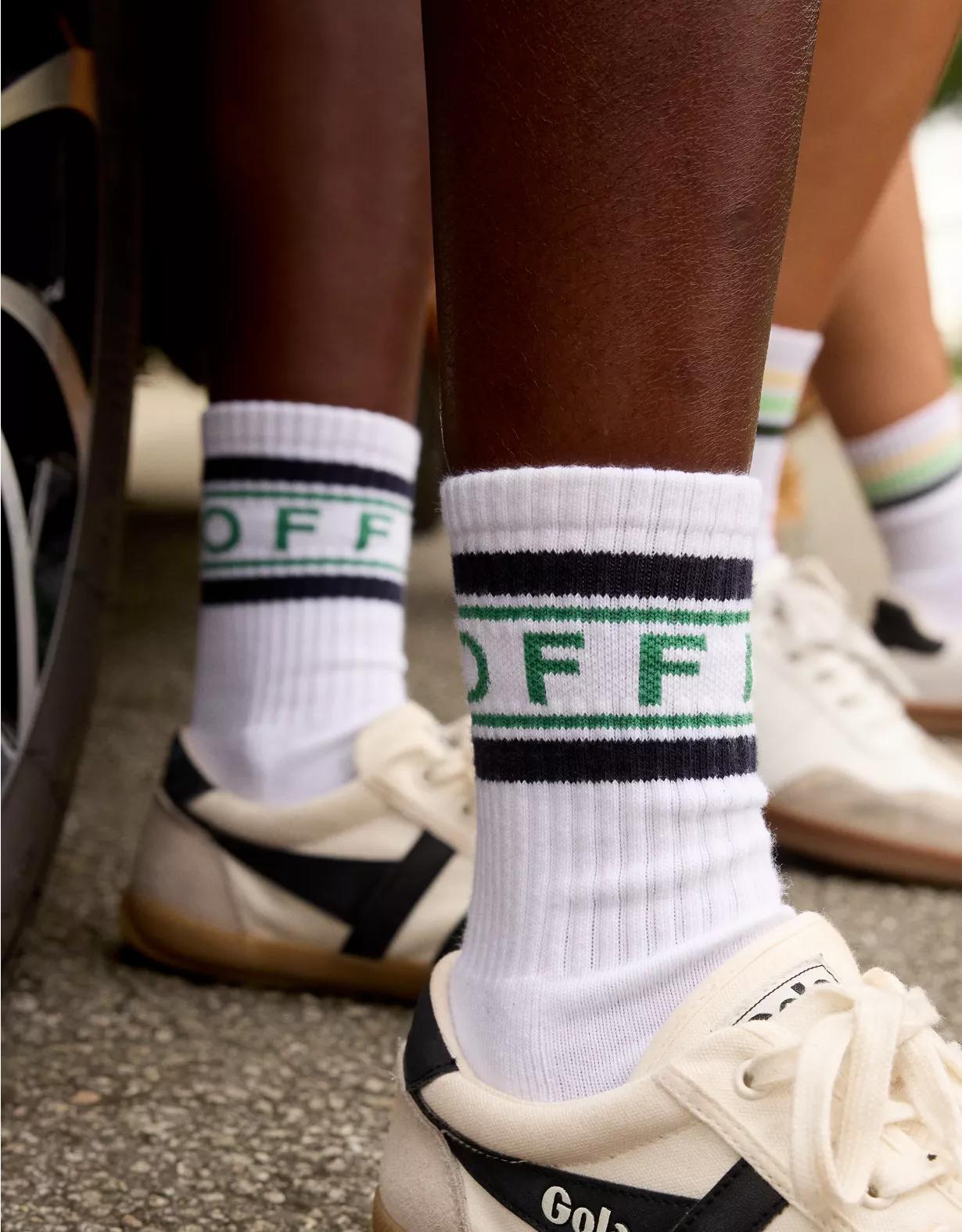 OFFLINE By Aerie Crew Socks Product Image